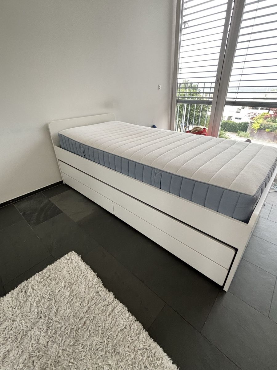 Letti: Children bed with pull out bed Ikea SLAKT – Usato da Gockhausen venduto da jpa_bkg7
