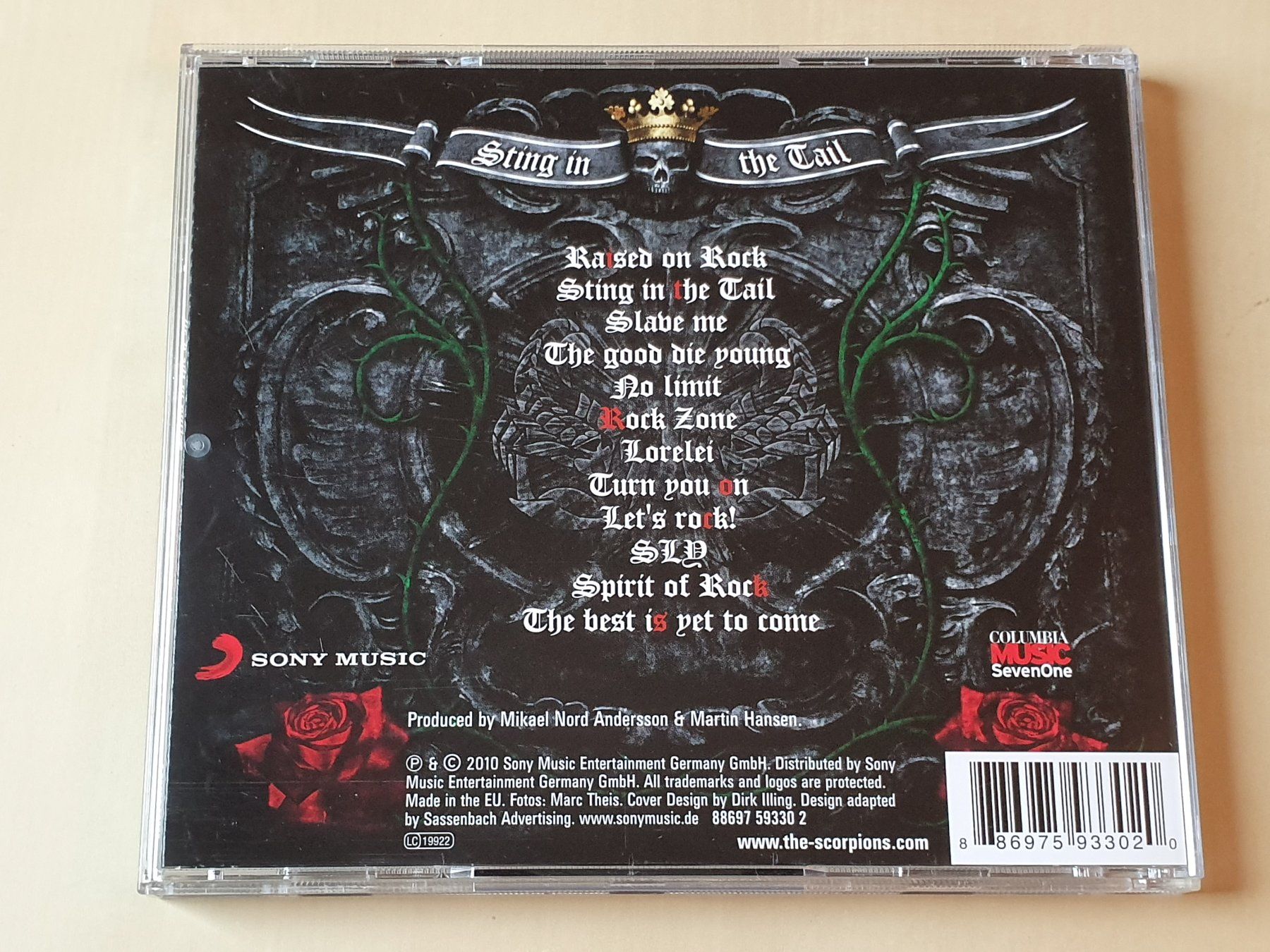 CDs: Scorpions Sting in the Tail – Gebraucht aus Stansstad von collectorsshop 1