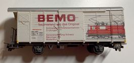RhB Bemo Gbk-v 5607 mit BEMO Werbung