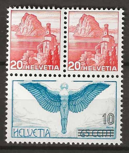 Alle Briefmarken: CHw09 - Détachés bloc Aarau ** – Gebraucht aus Trélex von Phil_Albert