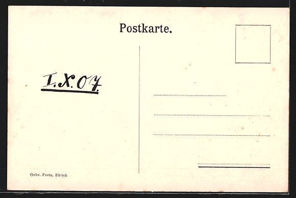 Cartoline postali: Bülach, Ortsansicht im 16. Jahrhundert  – Usato da Berlin venduto da bartko-reher 1