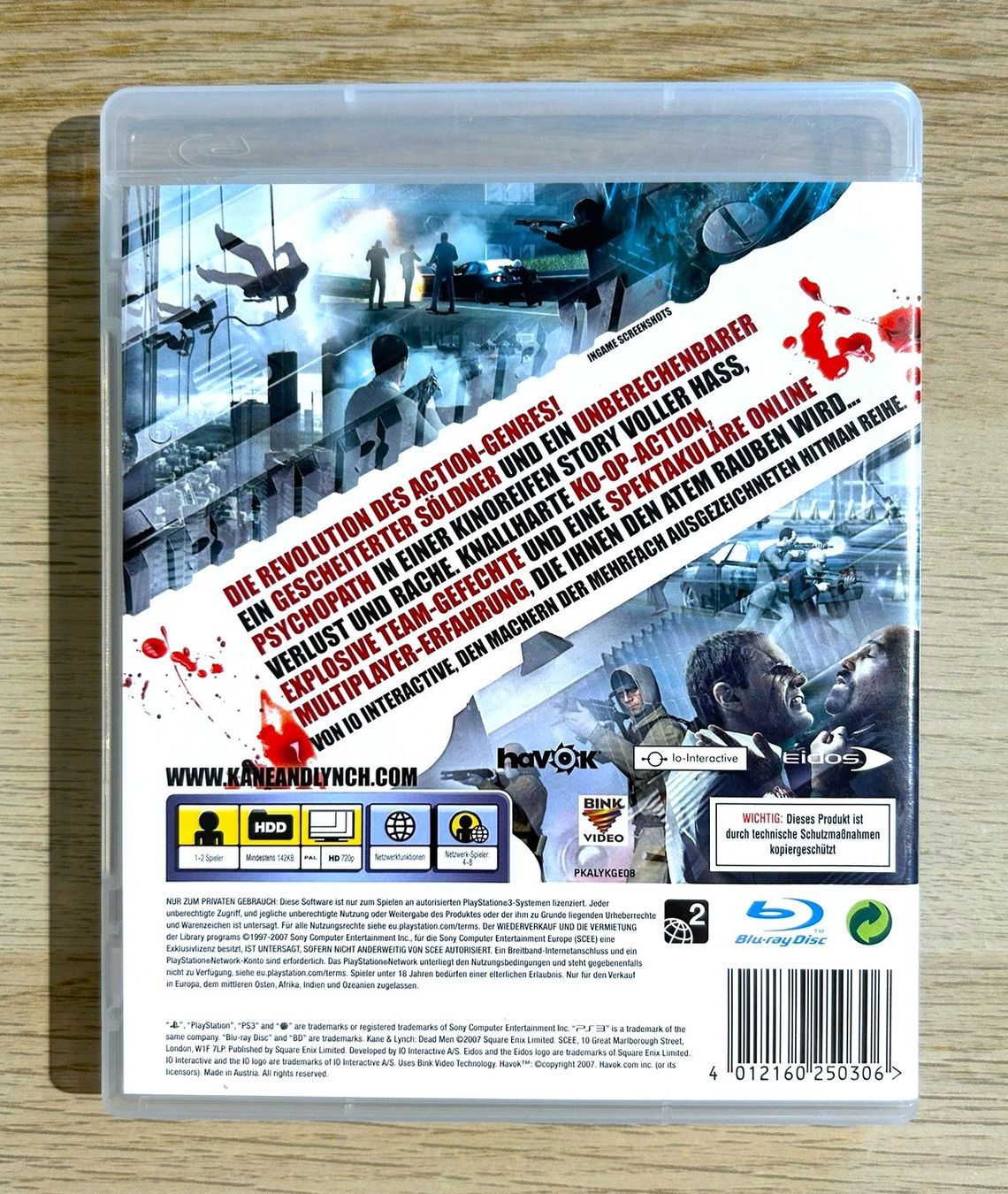 Sony Giochi: Kane & Lynch Dead Men PS3 – Usato da St. Gallen venduto da Alpine.Arcade 1