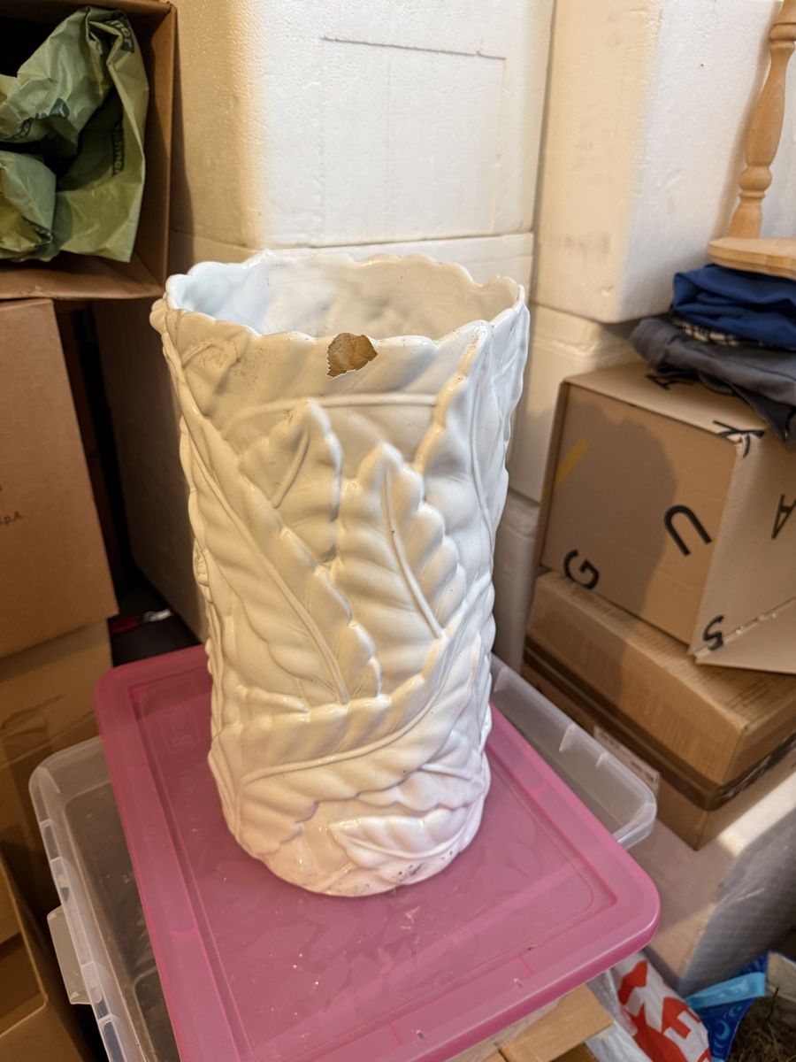 Vasi & Recipienti: Wunderschöne Vase Elefant mit Blumenmuster weiss – Usato da Zug venduto da sir_pk 3