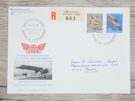 CL18 Enveloppe + Timbre Suisse 1970