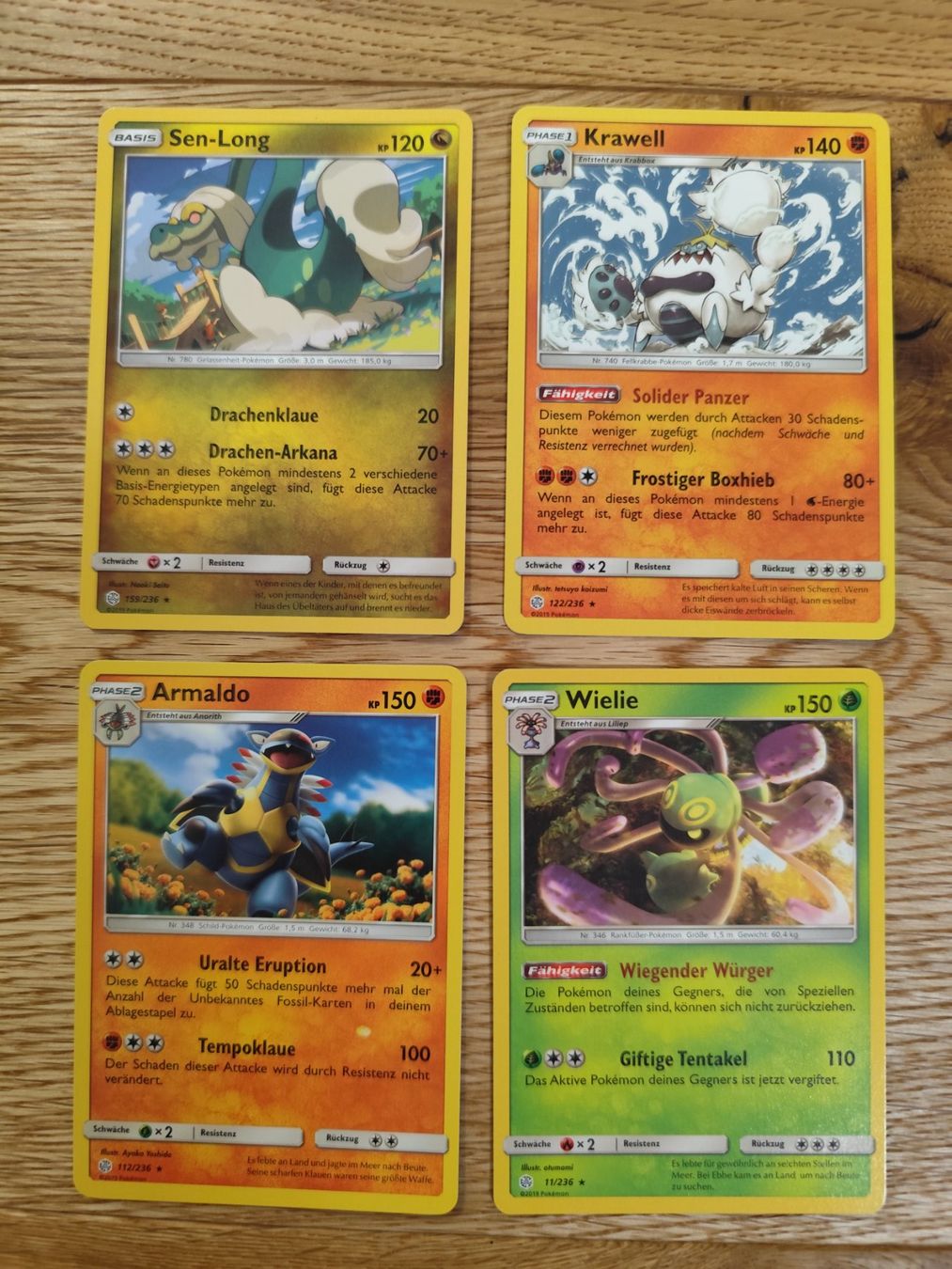 Pokémon Carte collezionabili: Pokemon Rare Set Cosmic Eclipse 2019 non holo – Nuovo (secondo la descrizione) da Winterthur venduto da SMOKY062