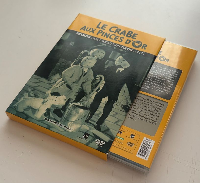 Tintin - Int 2T (France Loisir 1987) tome 4 - Le Crabe aux Pinces d'Or - Tintin au Pays de l'Or
