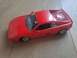 Ferrari F355, Modelauto rot, 1:24