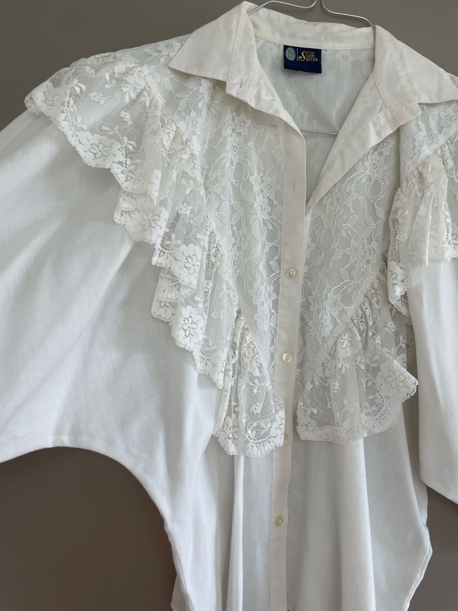 Chemisiers: Vintage Bluse Gr.M  – Neuf (Voir description) à Zürich par Mary233 1
