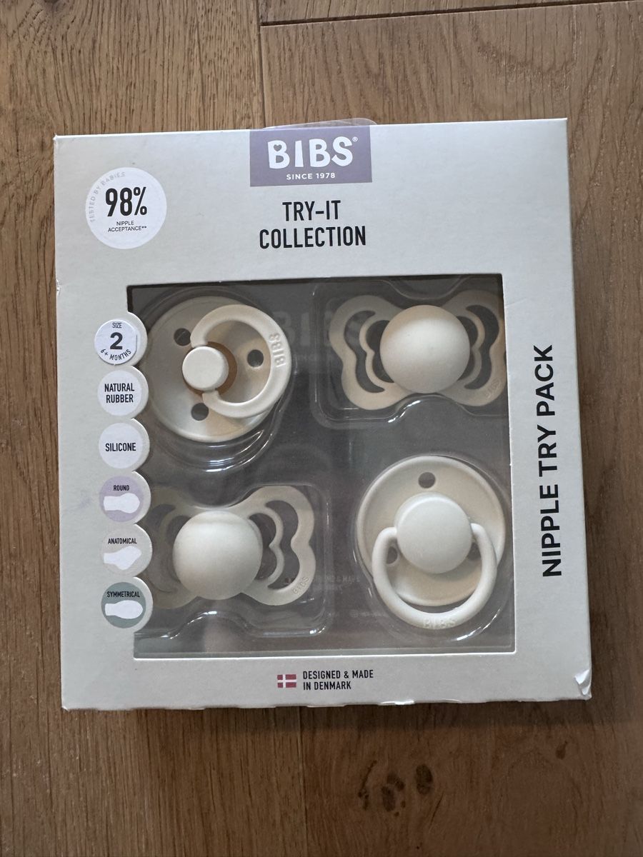Bibs Succhiotti & catenelle porta ciuccio: Bibs 4 Nuggi NEU Gr 2 – Nuovo e nell'imballaggio originale da Hausen am Albis venduto da Mely182