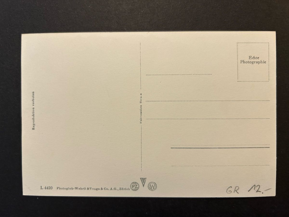 Cartoline postali: Arosa Bahnhof – Usato da Fanas venduto da Alessio11 1