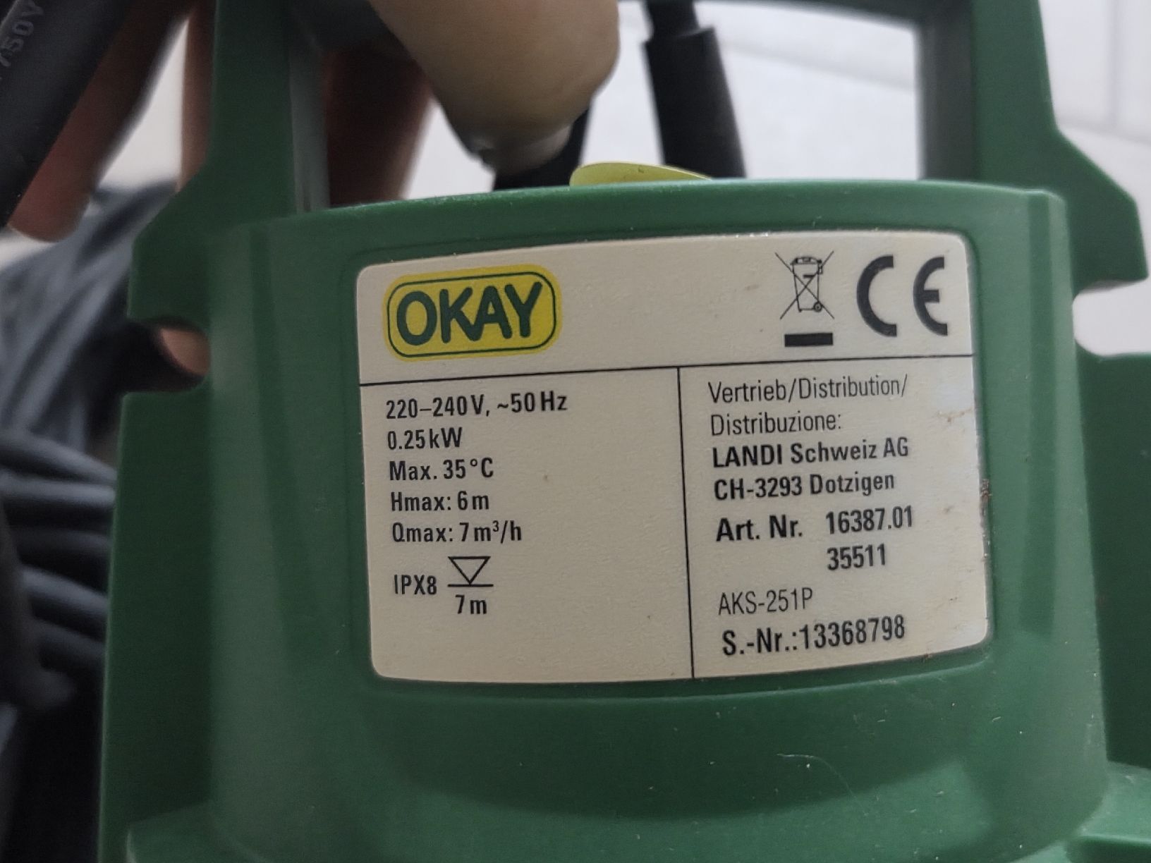 Pumpen & Teile: Teichpumpe – Gebraucht aus Lufingen von Bribru0 1