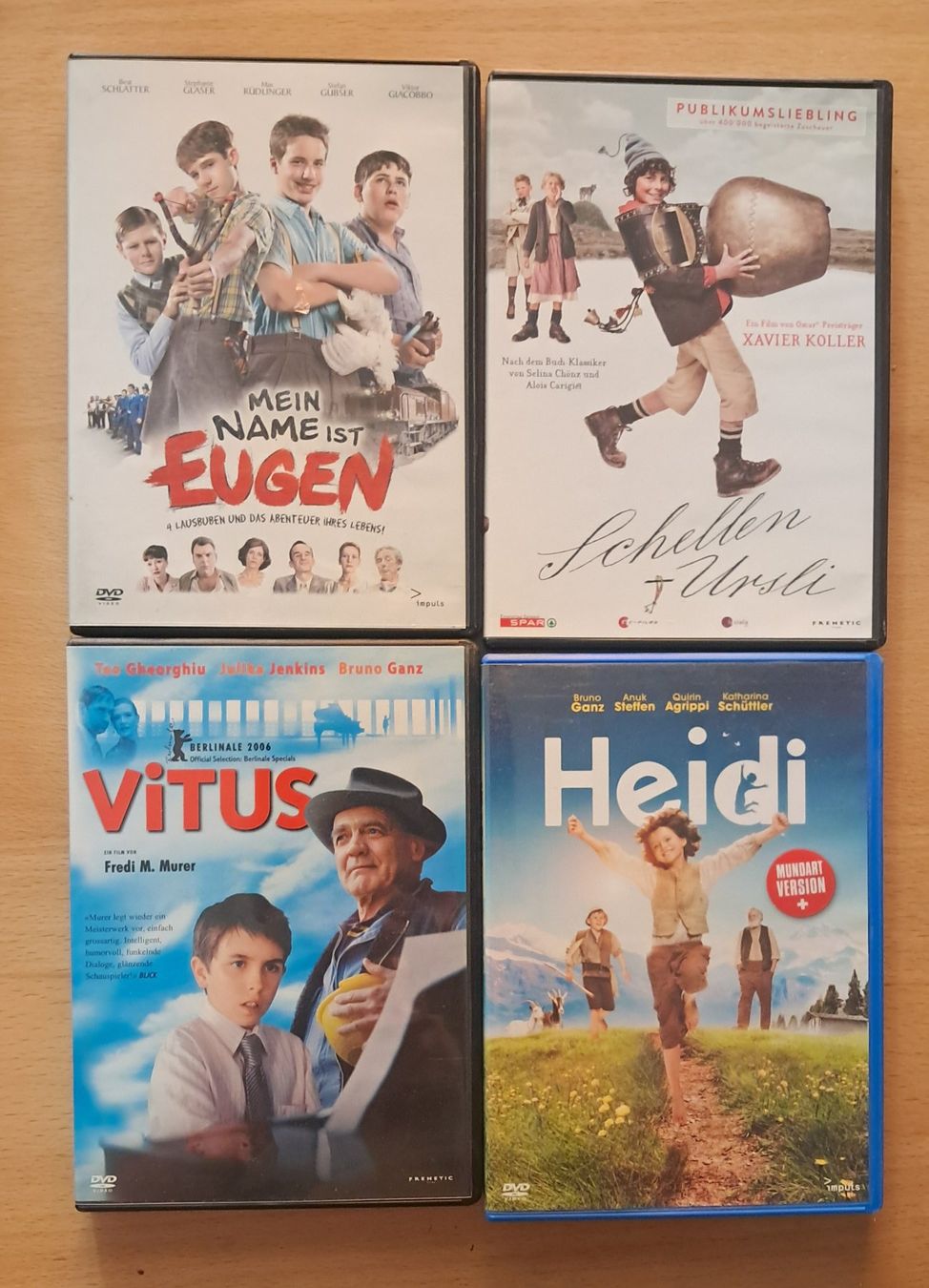 Tous les DVDs: 4 Schweizer Spielfilme – D'occasion à bubikon par lauramon