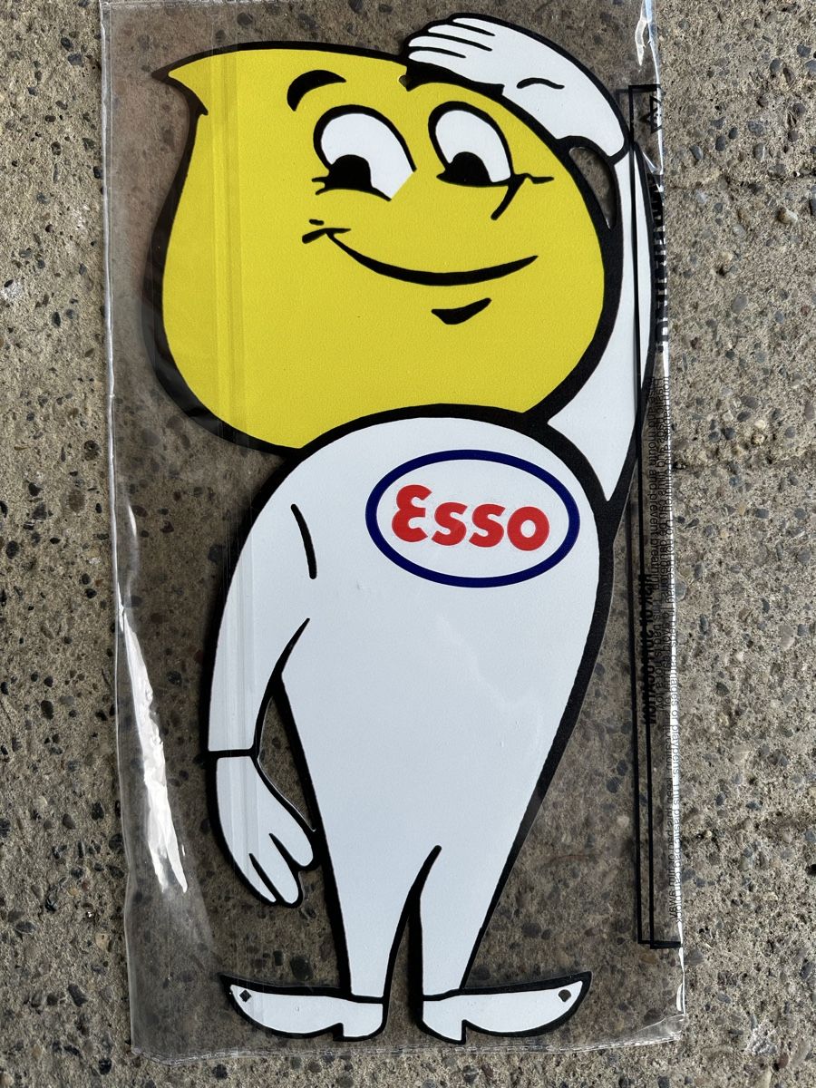 Insegne: Esso mann Werbung Reklame Classic  – Nuovo (secondo la descrizione) da Reinach AG venduto da rares75