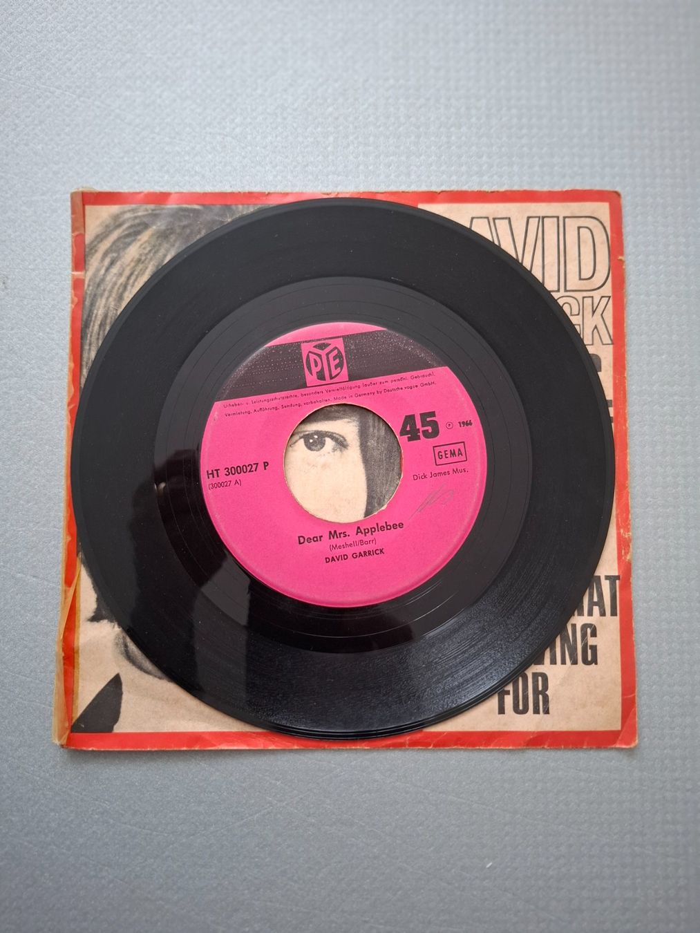 Schallplatten: David Garrick - Dear Mrs. Applebee – Gebraucht aus Arbon von pendulum 1