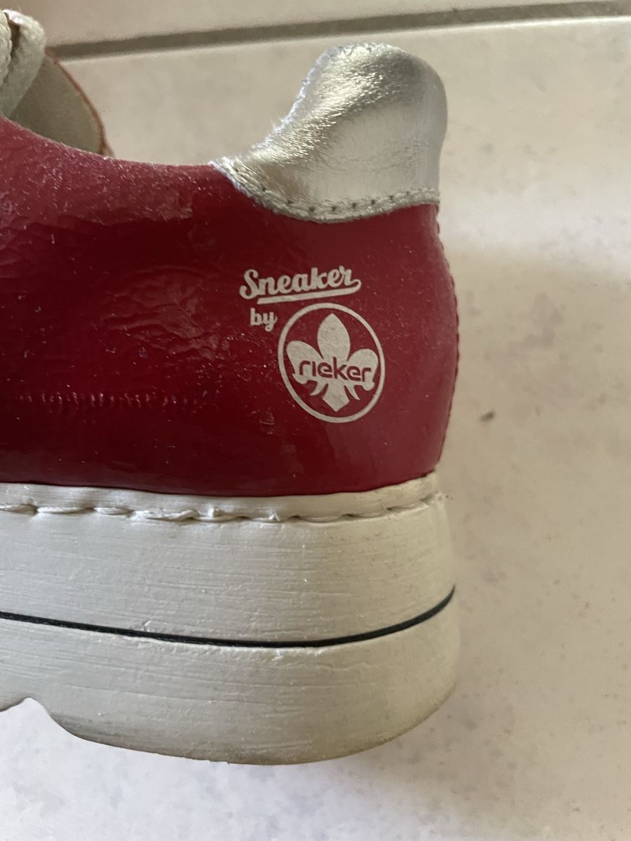 Rieker Scarpe da donna: Rieker Sneaker rot Damen Grösse 40 gebraucht – Usato da Langendorf venduto da PetLuna 1