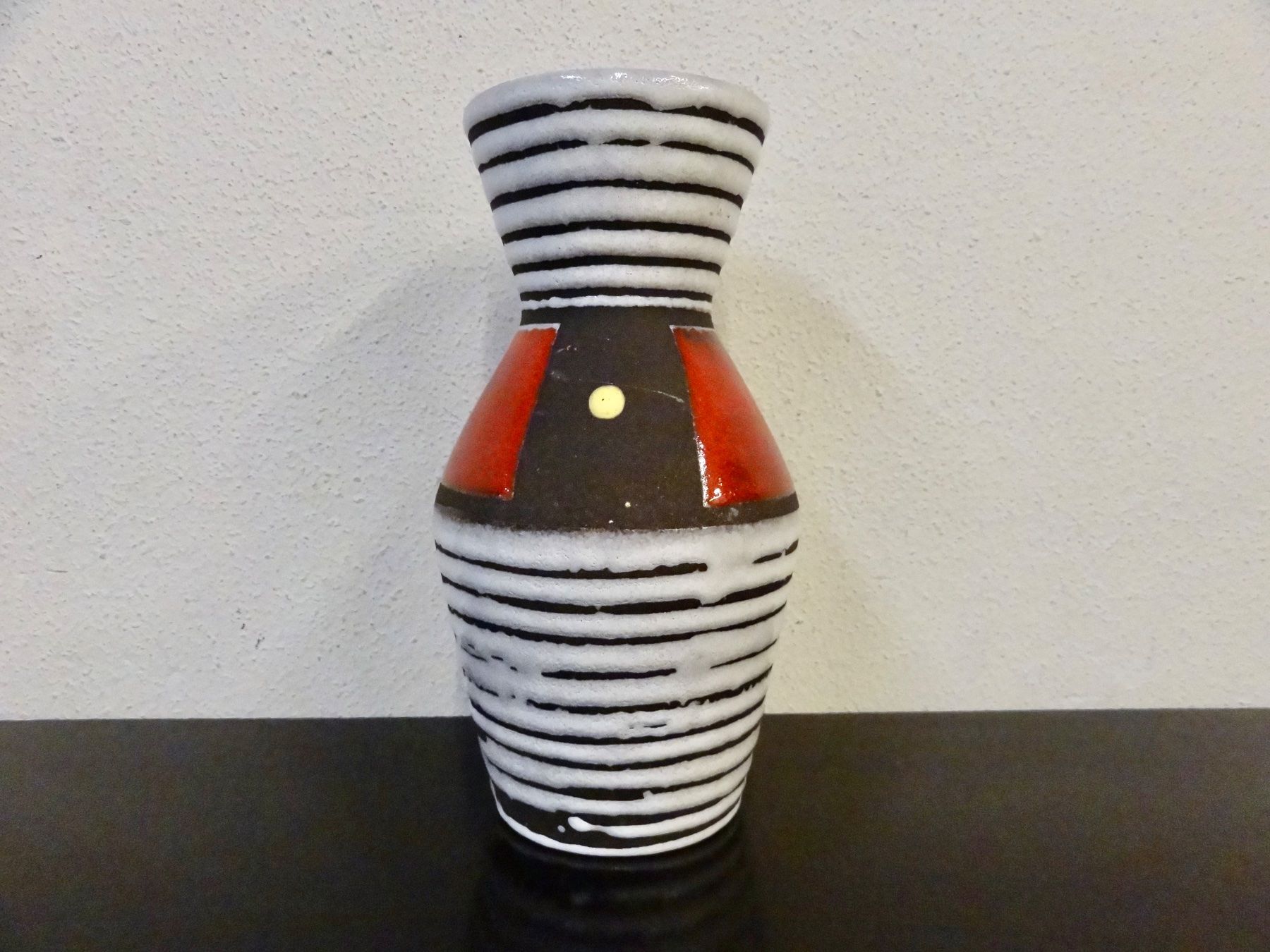 Vasi & Recipienti: Vintage Vase W-Germany Fat Lava – Nuovo e nell'imballaggio originale da Kerzers venduto da zimmergruen 5