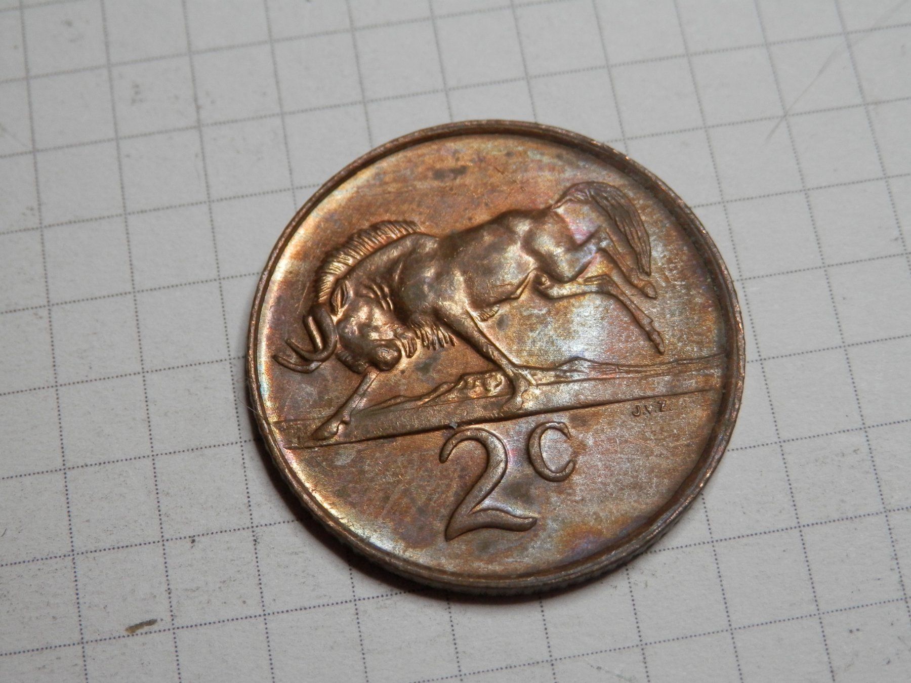 Tutti le monete: Südafrika  2 Cent, 1981 – Usato da Weiach venduto da weiach81 1