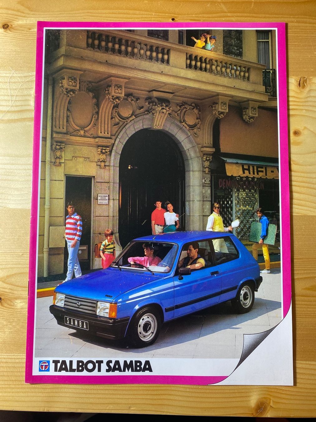 Talbot Dokumente: Talbot Samba Prospekt – Gebraucht aus Herisau von Fissore