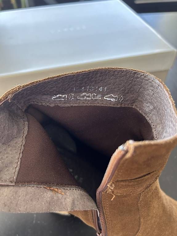 Scarpe da donna: Bottines Varese Daim Marron/Camel, Taille 38 – Usato da Lausanne venduto da Moira.Moira 3