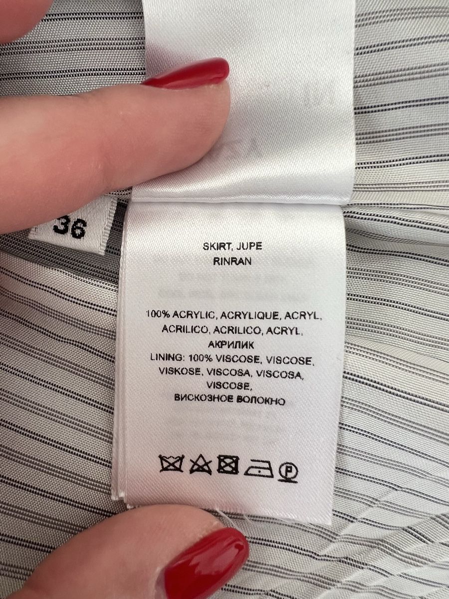 Essentiel Antwerp Gonne: Mini Checked Skirt by Essentiel Antwerp, Size 36 – Nuovo (secondo la descrizione) da Pully venduto da opa_k78q 4