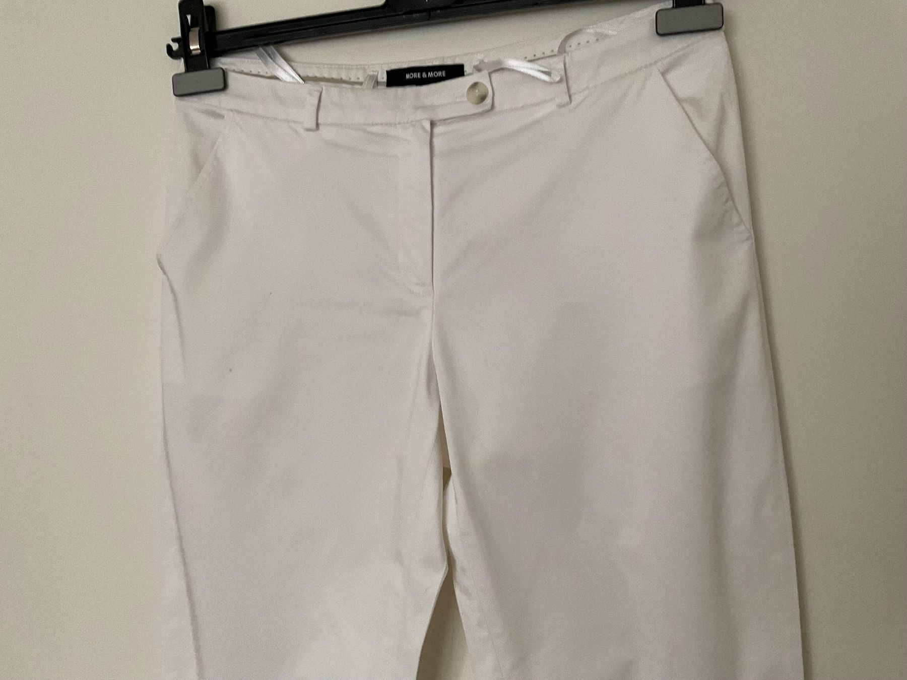 More & More Pantaloni: MORE & MORE schöne Freizeit Hose Gr 36 weiss – Usato da Urdorf venduto da alda02 2