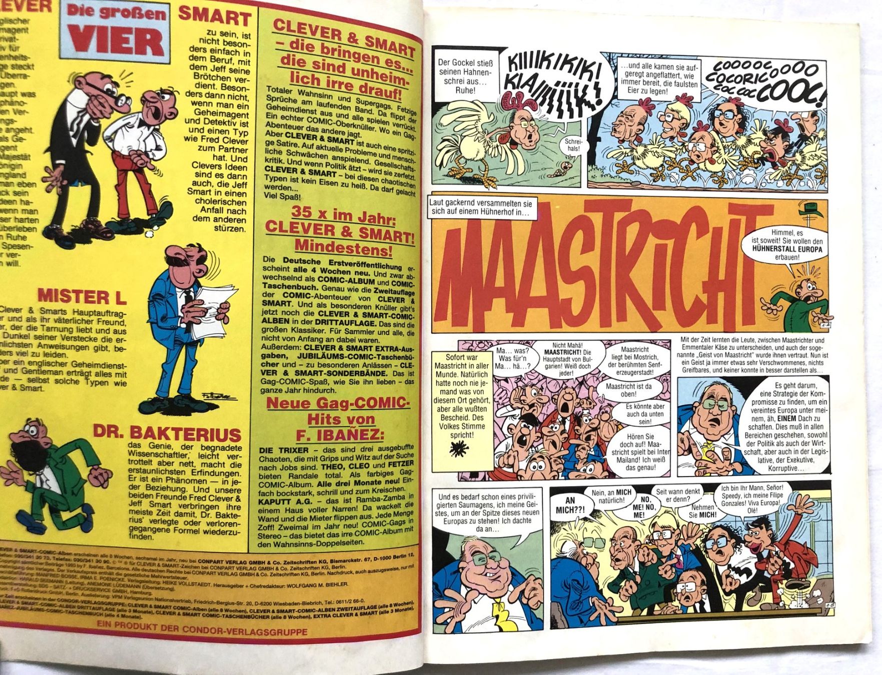 Fumetti: CLEVER & SMART - Nr.120 - 1.Auflage – Usato da Schaffhausen venduto da durruti 2