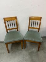 2 antike Stühle Biedermeier Stil Nussbaum ca. um 1860
