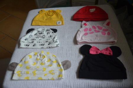 TAILLE 56/62 - 6 BABY MUTZE - (E)