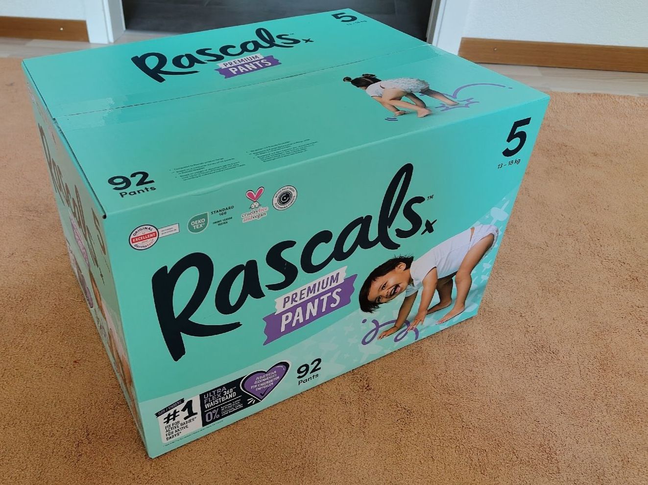 Windeleimer & Windeln: Rascals Premium Pants, taille 5 – Neu und originalverpackt aus La Corbaz von olifix