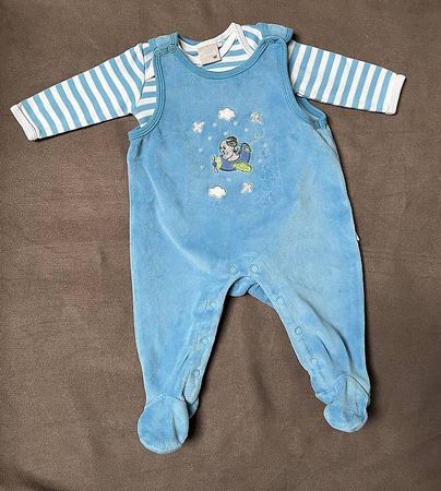 Set aus Strampler und Body für Jungen Gr. 56
