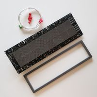 LED DotMatrixDisplay 128 x 32, Farbe Rot