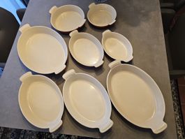 Le Creuset Auflaufformen Set, 8-teilig, Top Zustand!
