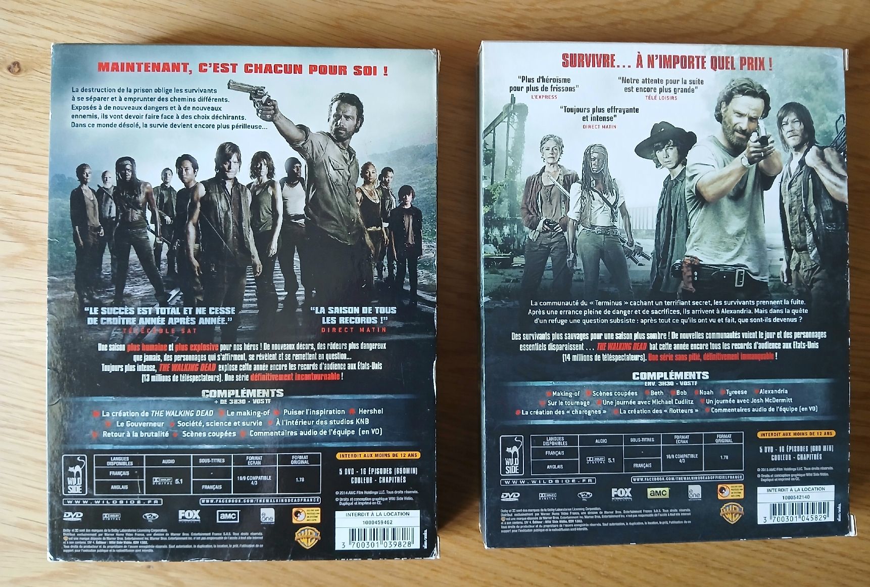 Tutti i DVDs: The Walking Dead - Saisons 2 à 5  – Usato da Sciernes-d'Albeuve venduto da Dojo004 2