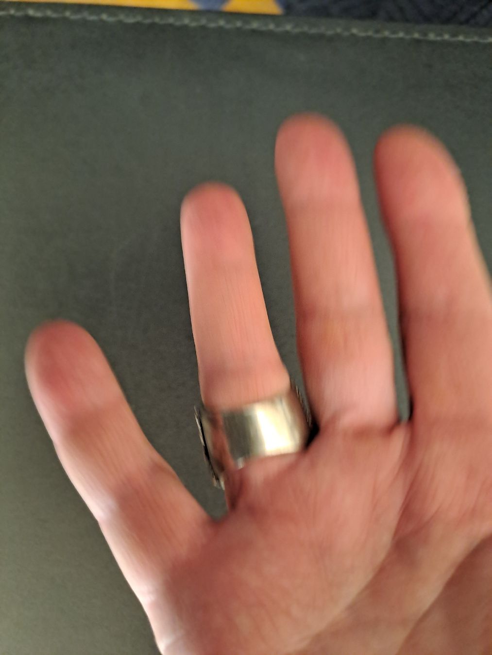 Bagues: Wunderschöner Silber Ring mit echter Perle, 925, Grösse: 57 – D'occasion à Belp par bea_2752 2