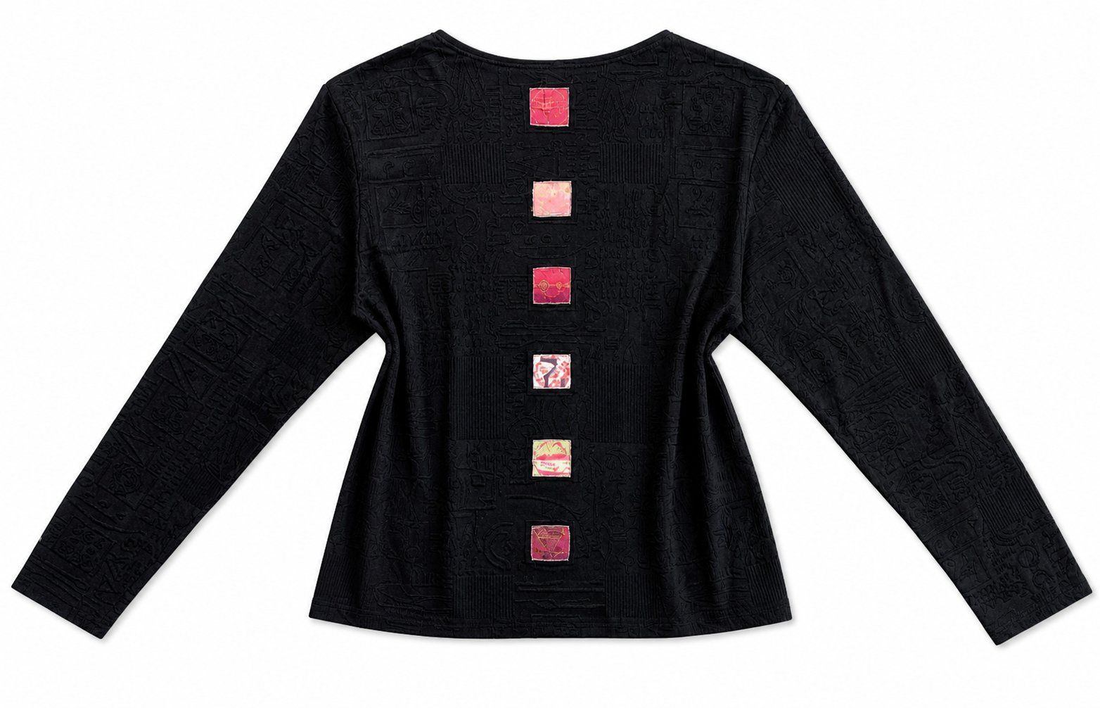 Pullover & Sweatshirts: Designer Pullover Schwarz Print Gr. 46 – Neu (gemäss Beschreibung) aus Fully von VaneaSelection 2