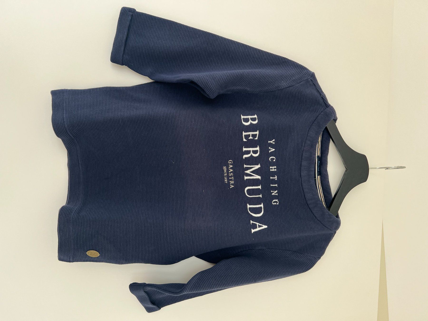Top: Pull 100% coton navy blue – Usato da Zürich venduto da mps_9cp7 4