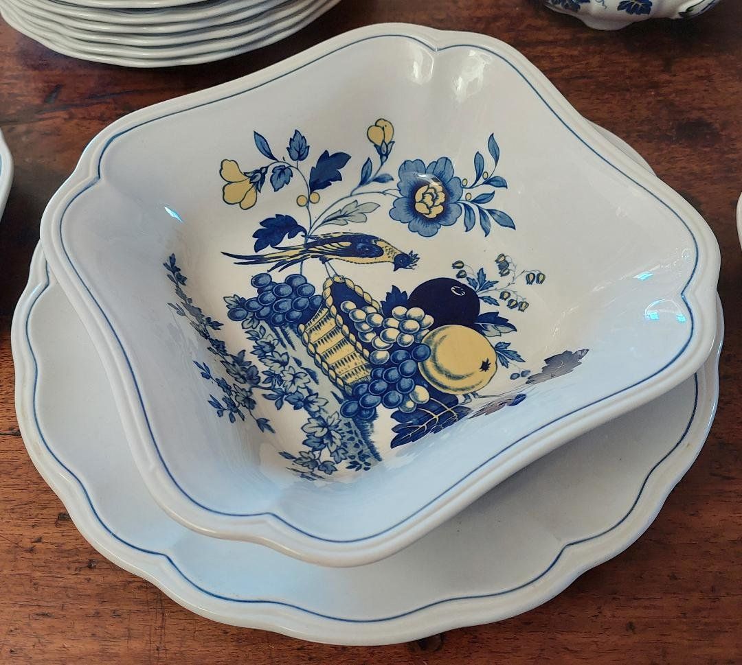 Spode Set di piatti: service anglais SPODE modèle BLUE BIRD – Usato da Cressier NE venduto da JPF_boots 4