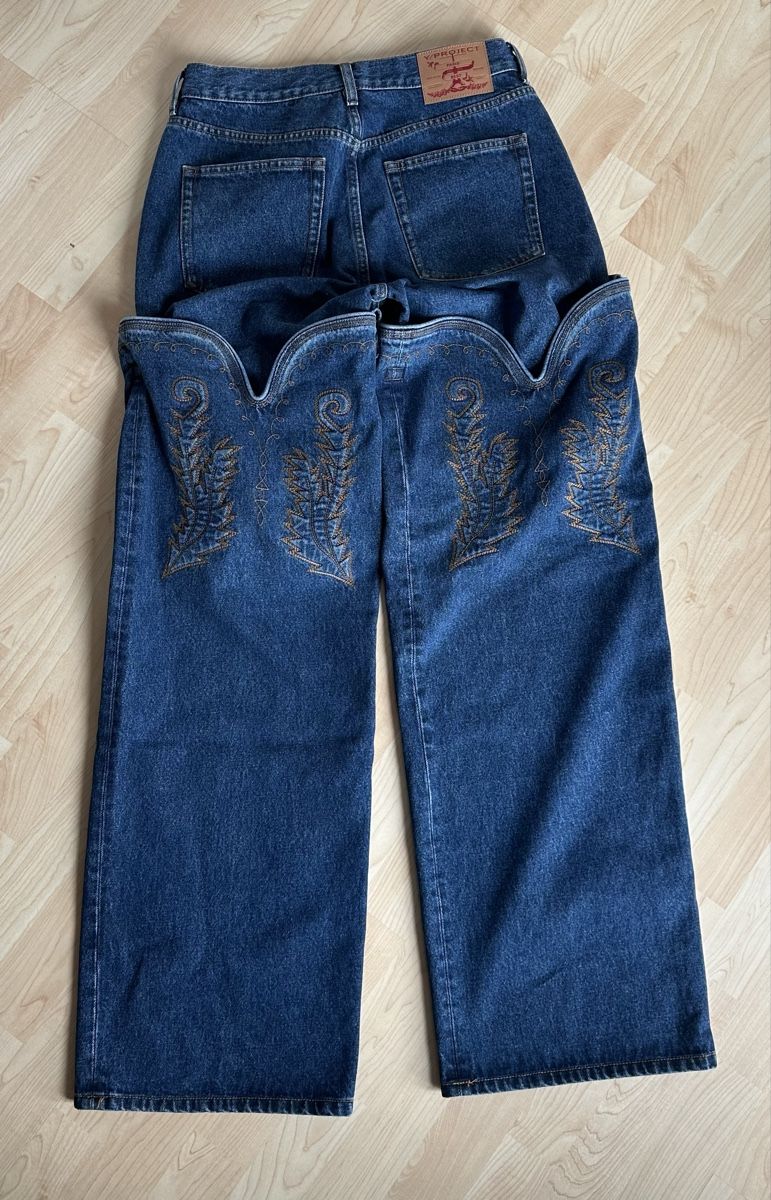 Jeans: Y/Project Cowboy Pants – Nuovo e nell'imballaggio originale da grenchen venduto da Vykon 1