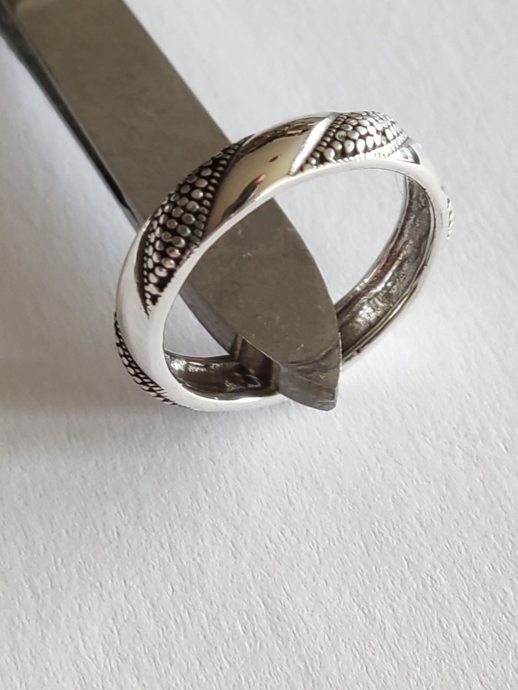 Anelli: Ring Silber Grosse 57 / bague en argent taille 57 – Nuovo (secondo la descrizione) da Laufen venduto da Sunjupite7 4