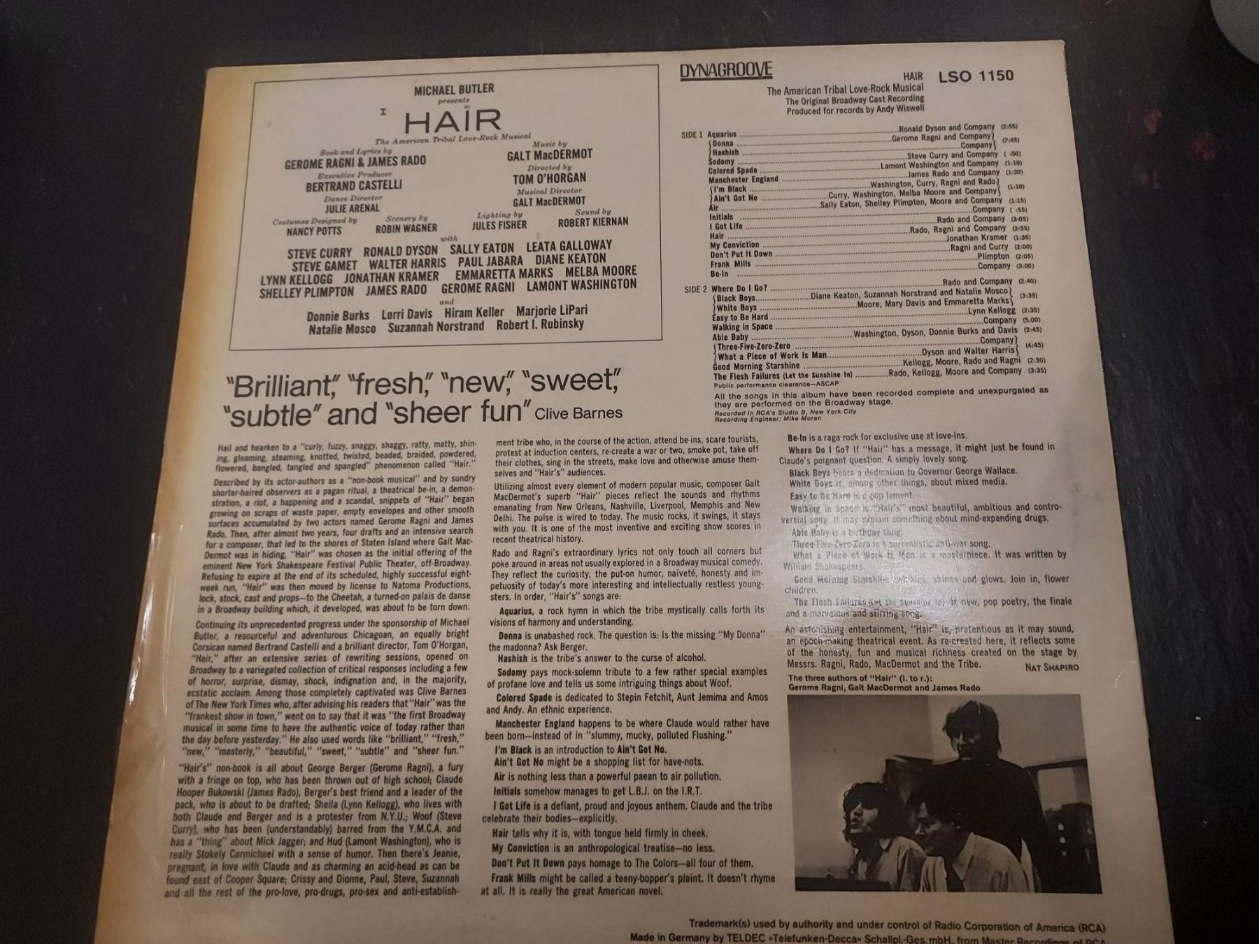 Vinyles: Hair Musical – D'occasion à Dübendorf par Seth2167 1
