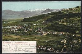 Rheineck, Ortsansicht, mit Walzenhausen