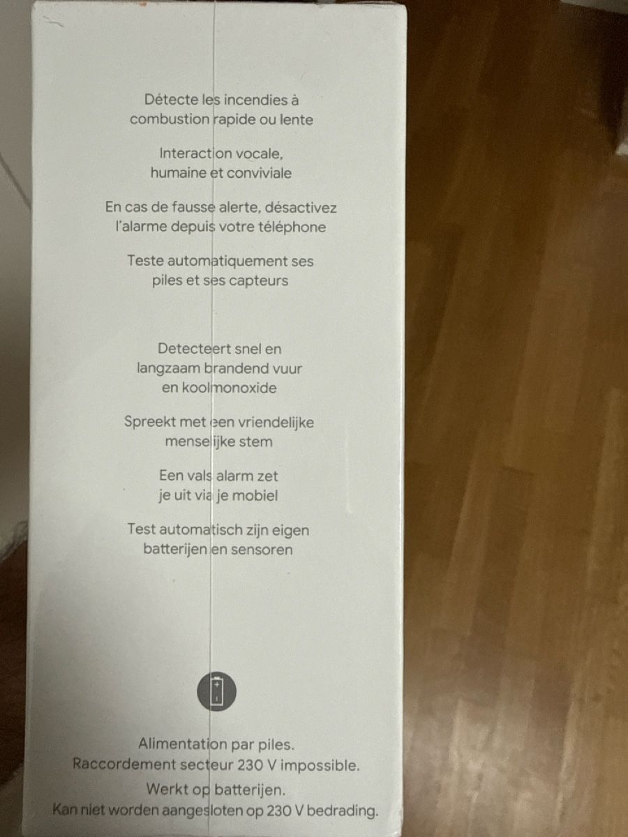 Google Alarmanlagen: Google Nest Protect Smoke Detector new – Gebraucht aus Glattbrugg von vis_rsz8 2