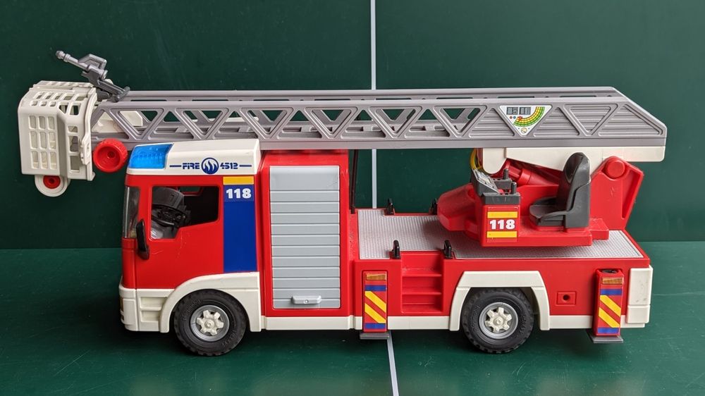 Pièce Playmobil Pompiers - Buse De Tuyau D'incendie Set 4820-4821 - Occasion