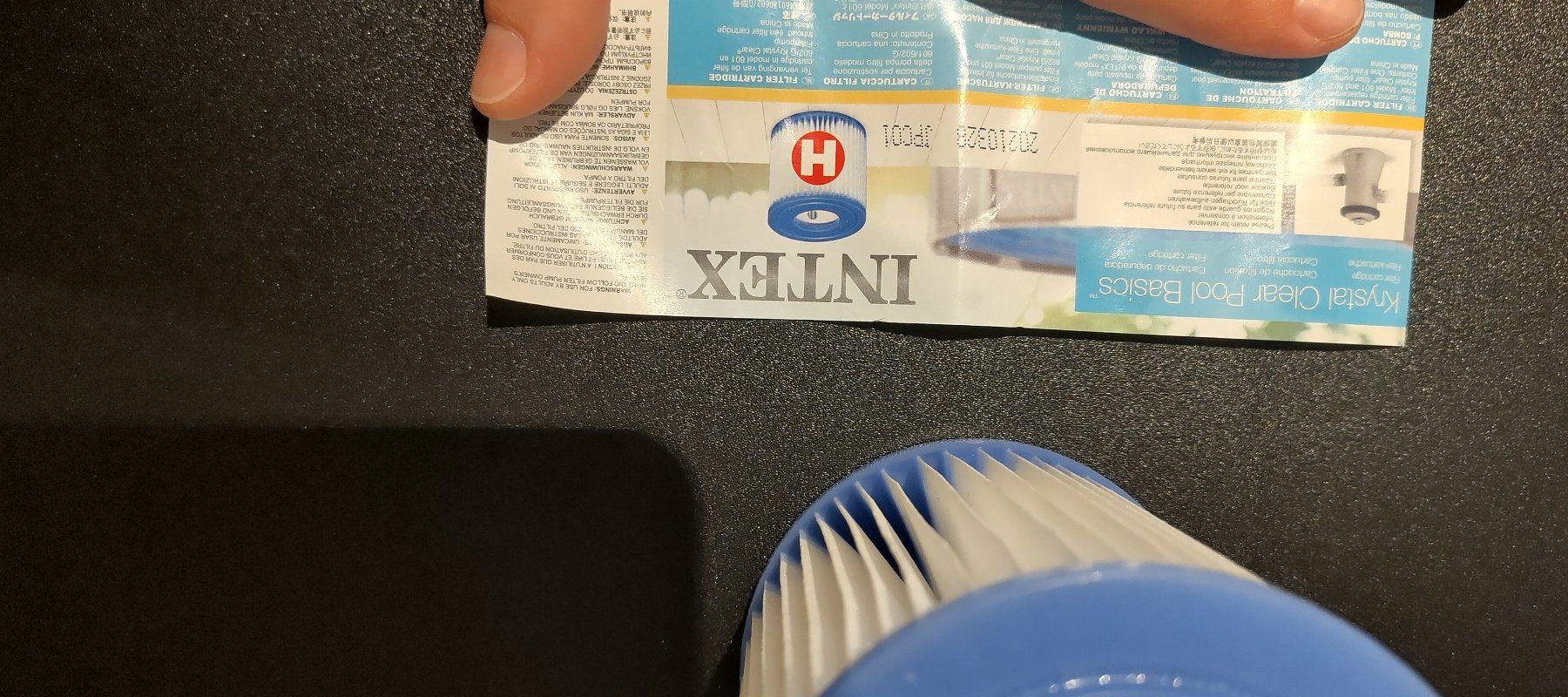 Intex Schwimmbad-Zubehör: Intex Filterkartusche Typ H Krysta Clear Pool Filter Neu – Gebraucht aus Felben-Wellhausen von Awallner