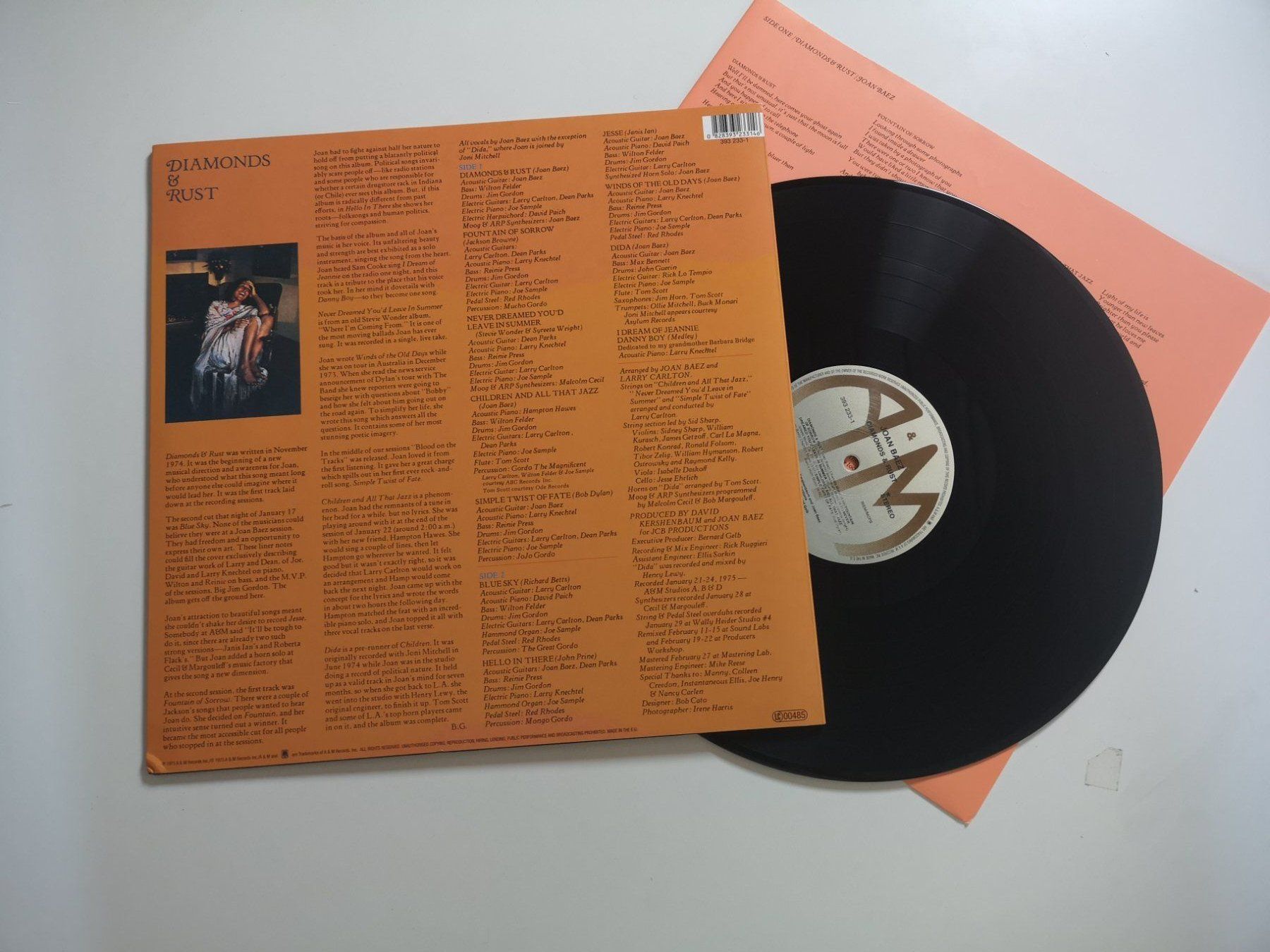 Dischi in vinile: Joan Baez – Diamonds & Rust – Nuovo (secondo la descrizione) da Grafenried venduto da House-of-Oldies 1