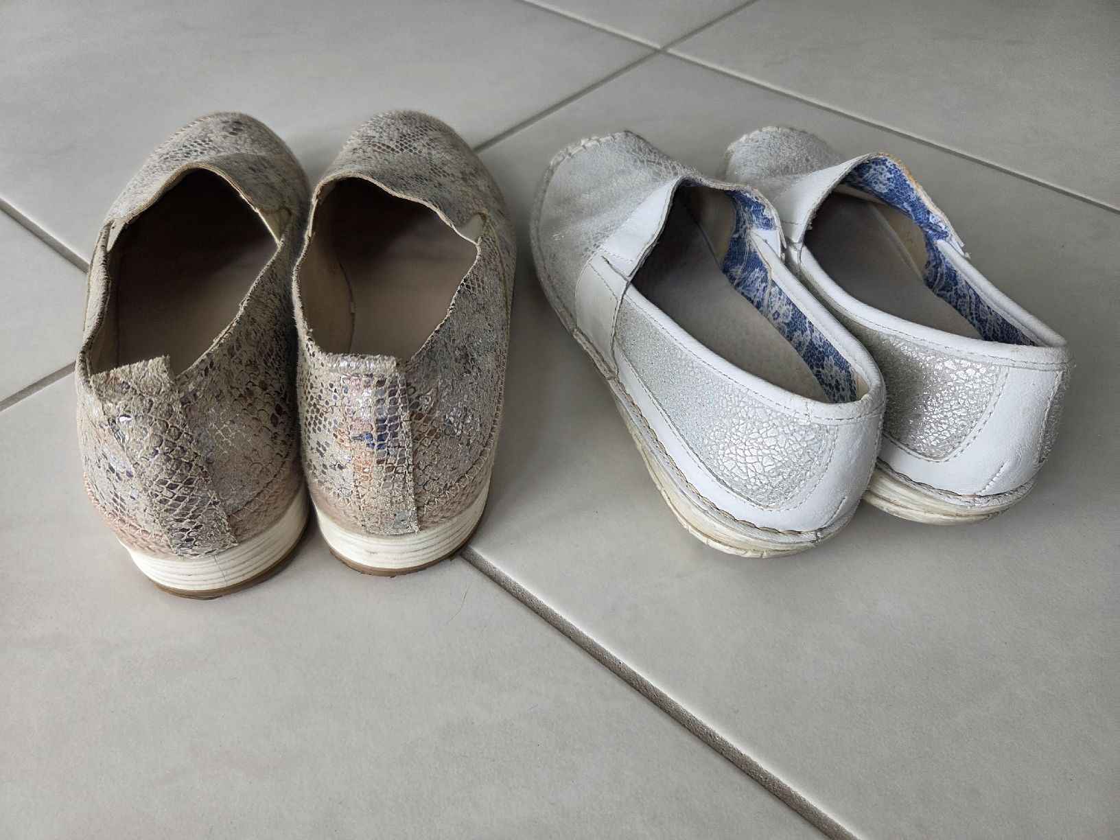 Scarpe da donna: Sommer Schuhe Leder gr. 39 – Usato da Bronschhofen venduto da Katrusja 2