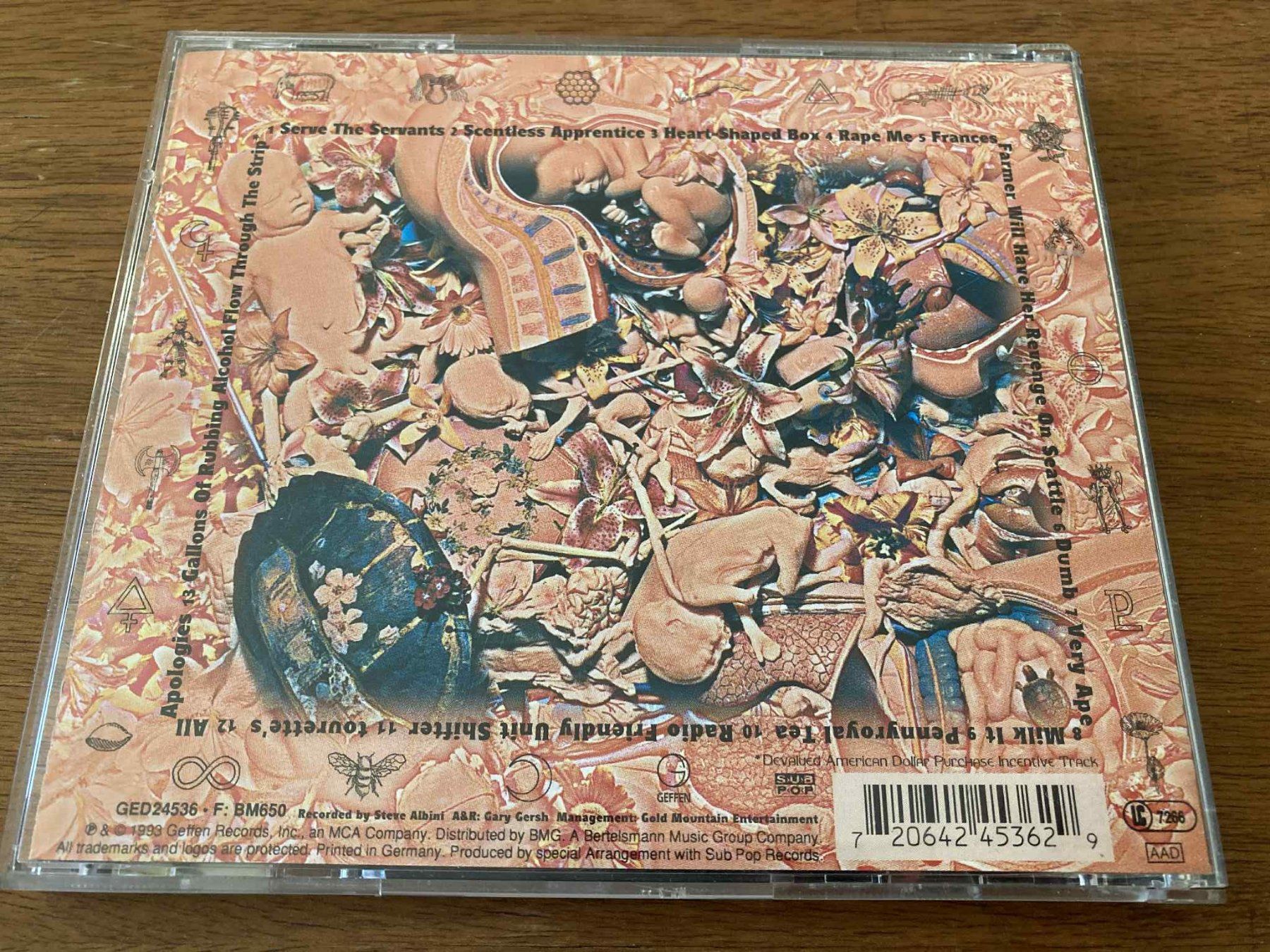 CD: Nirvana - In Utero CD – Usato da Lausanne venduto da sim_bc8q 1