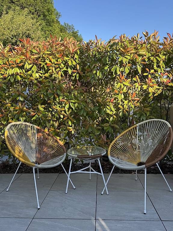 Set di tavolo e panche: Meubles extérieurs - Kare Design chaises et table – Usato da St-Saphorin-Lavaux venduto da lou_g669