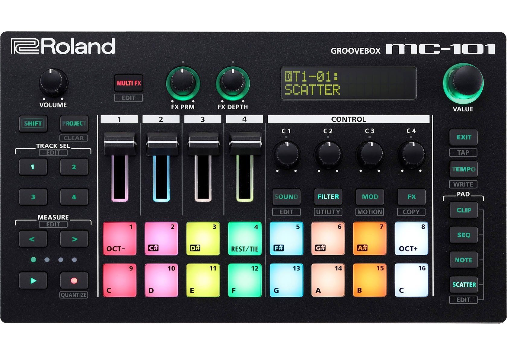 Roland Strumenti musicali: Roland GrooveBox MC-101 – Nuovo (secondo la descrizione) da Cudrefin venduto da kalikura 1