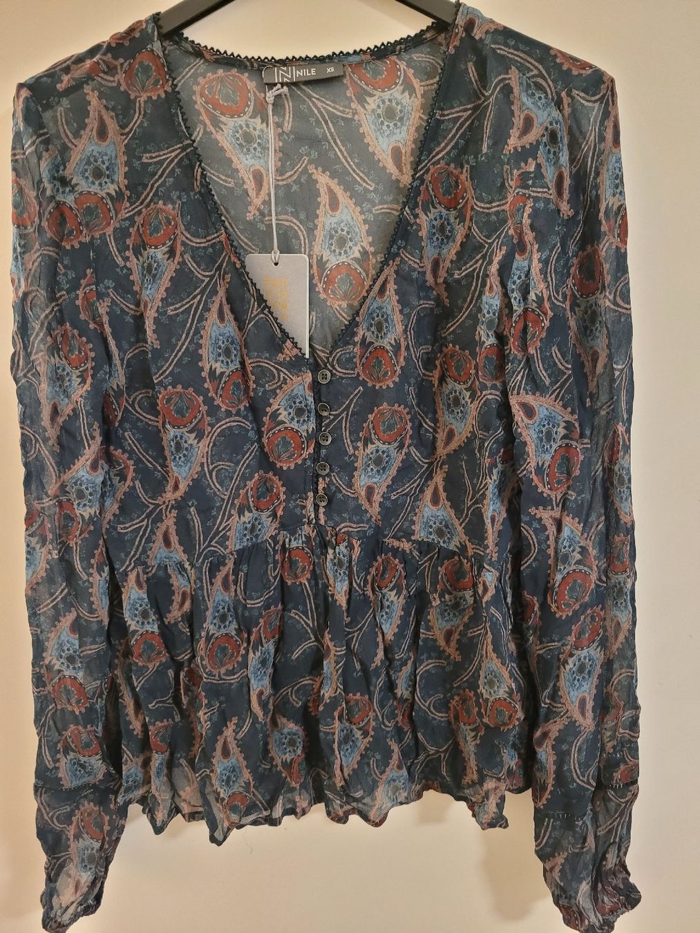 Nile Camicette: nile bluse, neu, gr xs – Nuovo e nell'imballaggio originale da Urdorf venduto da Mico.I